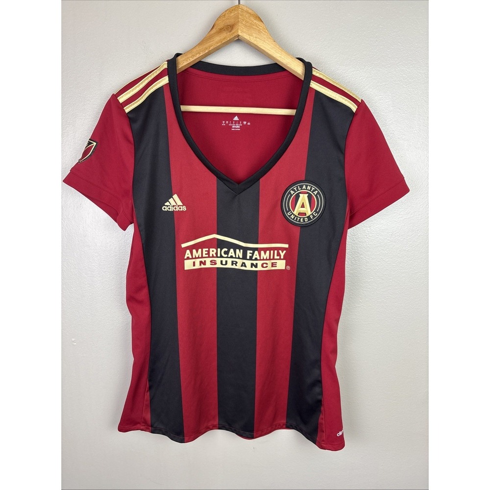 Adidas Atlanta United Women's Home Soccer Jersey Large 2017